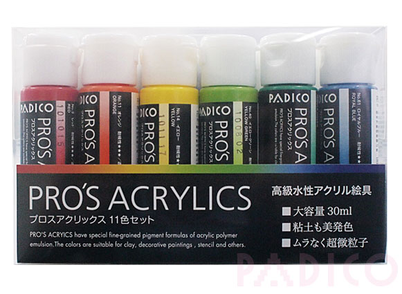 Pro's Acrylics 11 color set