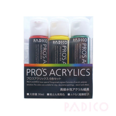 Pro's Acrylics 6 color set