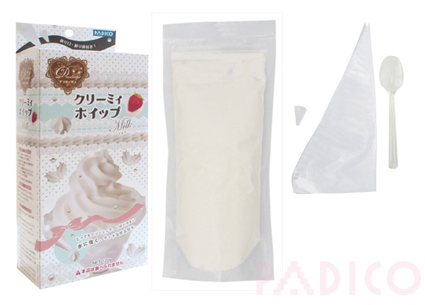 Modeling Clay whip White F/S New PADICO Creamy whip 120 g milk 