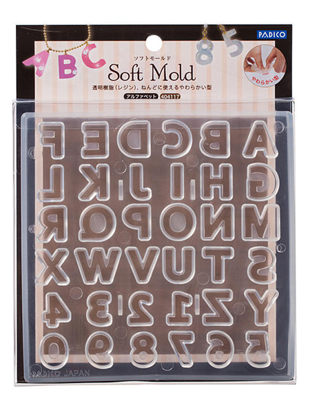 Soft Clay Mold Alphabet (PP)